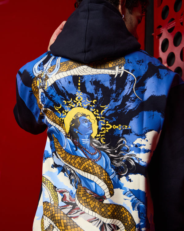 Vasuki & Mahakaal Oversized Hoodie