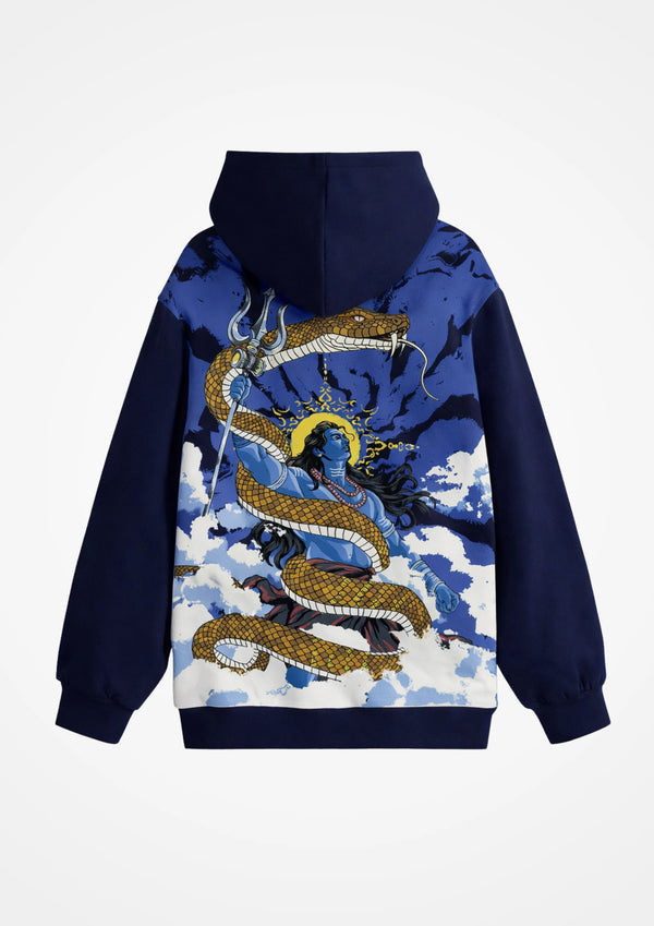 Vasuki & Mahakaal Oversized Premium Soft Hoodie