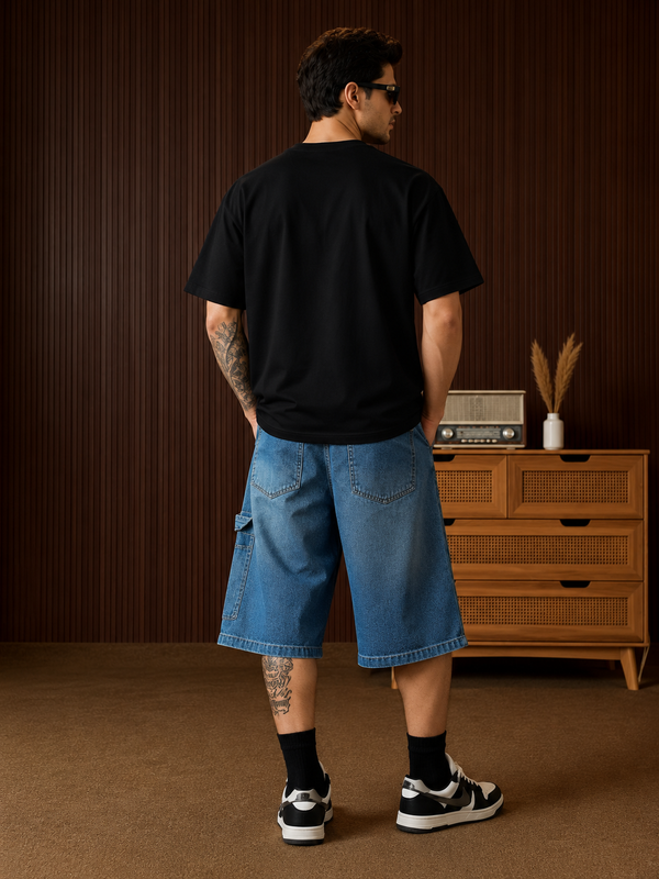 Believe in Ram Ultra Soft 220 GSM Premium Cotton Oversized T-shirt