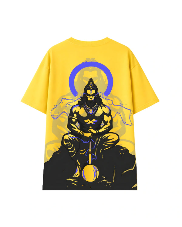 Hanuman Dhyana Oversized T-Shirt