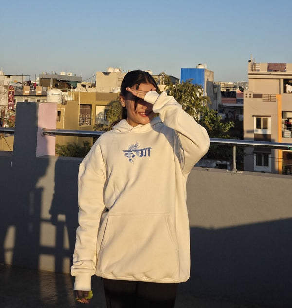 Krishna: The Stillness Within Chaos”Oversized Premium Soft Hoodie