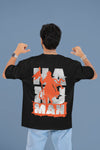 HANUMAN WARRIOR Soft Cotton Spiritual Wear Oversized T-Shirt