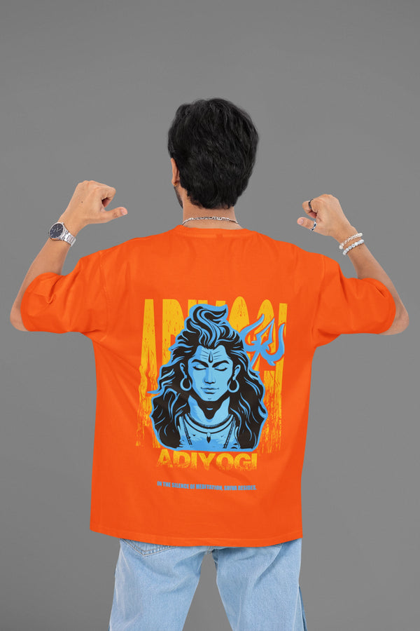 ADIYOGI Soft Cotton Spiritual Wear Oversized T-Shirt
