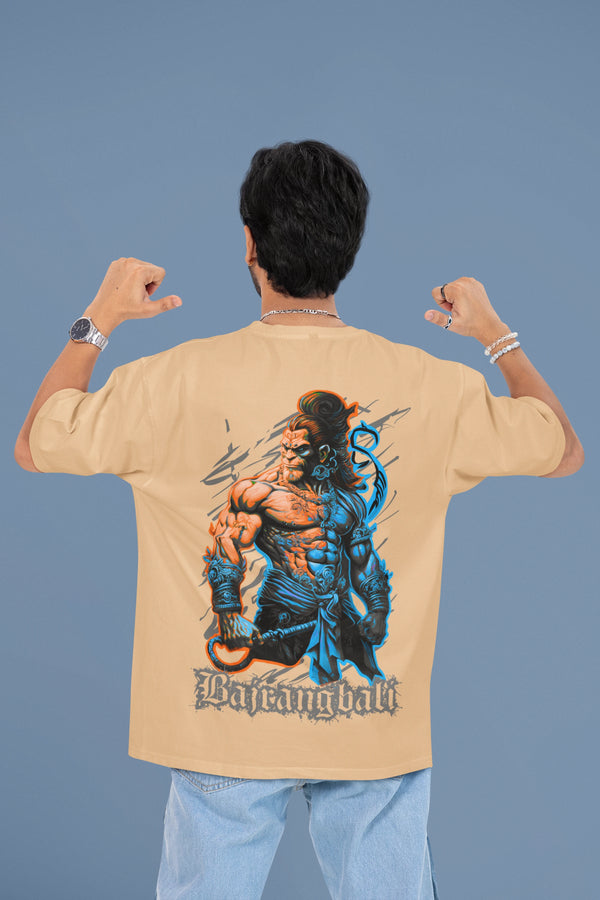 Red BajarngabliOversized T-Shirt