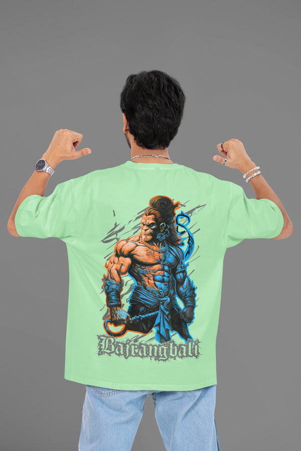 Red BajarngabliOversized T-Shirt