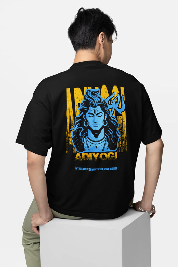 ADIYOGI Soft Cotton Spiritual Wear Oversized T-Shirt