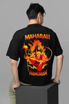 MAHABALI HANUMAN Soft Cotton Spiritual Wear Oversized T-Shirt