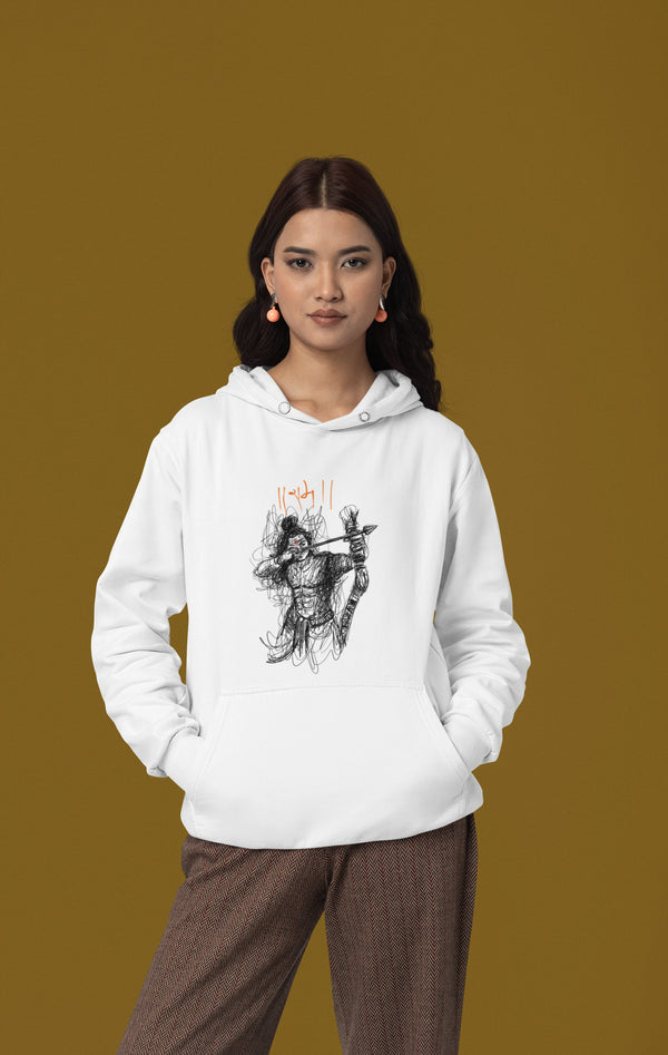 Lord Rama's Valor Oversized Heavyweight Hoodie