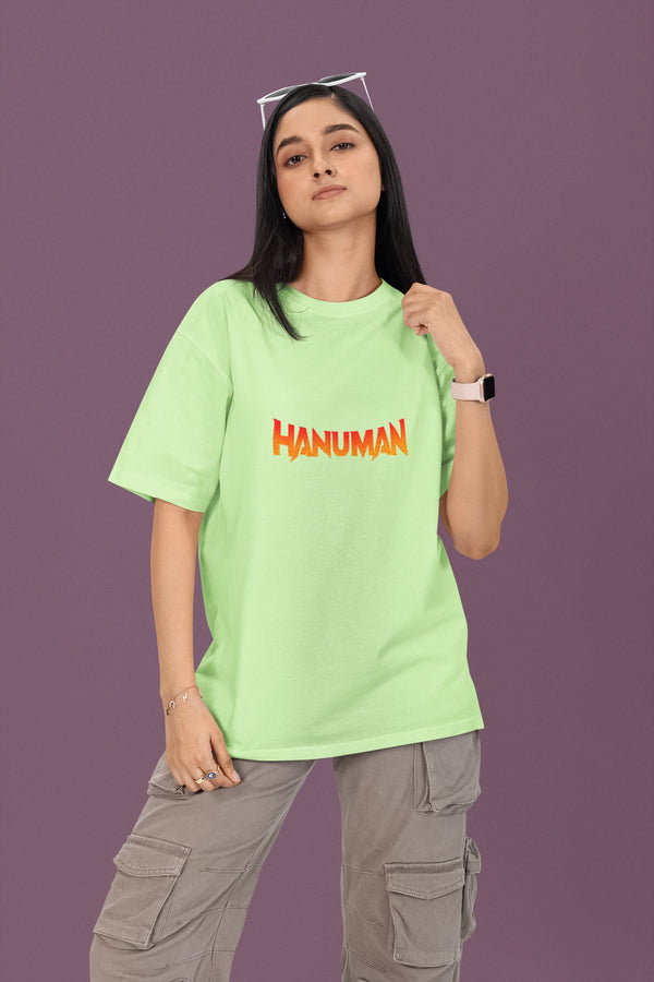 MAHABALI HANUMAN Soft Cotton Spiritual Wear Oversized T-Shirt