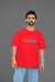 Red BajarngabliOversized T-Shirt