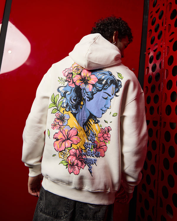Krishna: The Stillness Within Chaos”Oversized Premium Soft Hoodie
