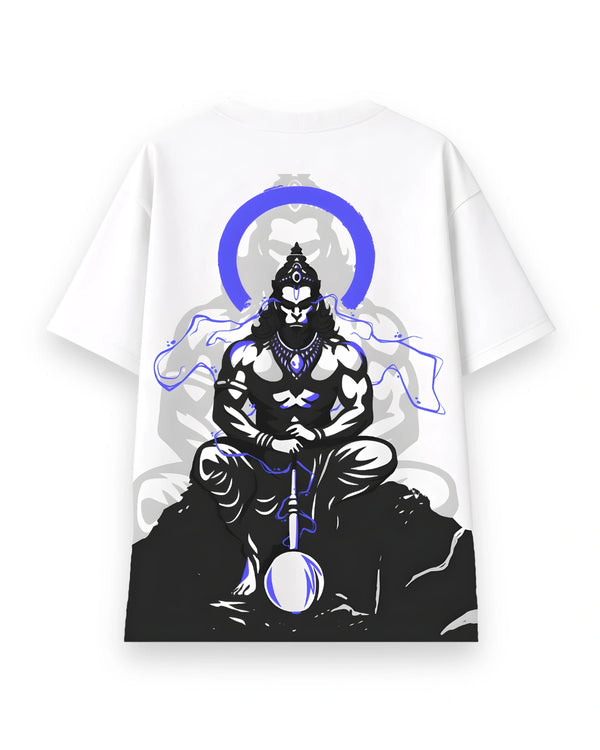 Hanuman Dhyana Oversized T-Shirt