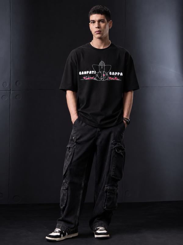 Ganpati Bappa Oversized T-shirt