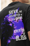 Shiva The Destroyer Of illusion Oversized T-shirt