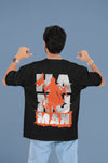 HANUMAN WARRIOR Soft Cotton Spiritual Wear Oversized T-Shirt