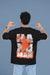HANUMAN WARRIOR Soft Cotton Spiritual Wear Oversized T-Shirt