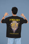 “VINAYAKA” Ganesha Mantra Oversized T-Shirt – Soft Cotton Spiritual Wear