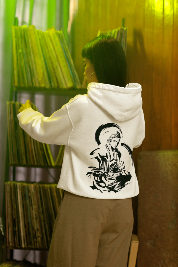 Lord Buddha Oversized Heavyweight Hoodie