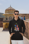 Radha Krishna Oversized Heavyweight Hoodie