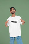 Vakratunda Mahakaya" Soft Cotton Spiritual Wear Oversized T-Shirt