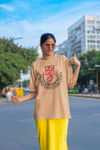 Manan Vibha: Feel the Pride  Ultra Soft 220 GSM Premium Cotton Oversized T-shirt