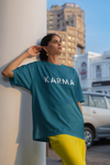 Karma Ultra Soft 220 GSM Premium Cotton Oversized T-shirt