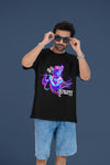 "Shree Krishna" Flute Edition Oversized T-Shirt – Soft Cotton Spiritual Wear