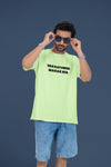Vakratunda Mahakaya" Soft Cotton Spiritual Wear Oversized T-Shirt