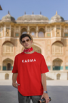 Karma Typography Oversized T-shirt