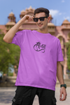 श्री गणेशाय नमः" Soft Cotton Spiritual Wear Oversized T-Shirt – White Edition